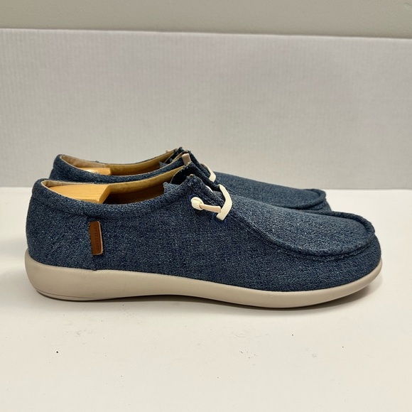 Revitalign "NWOT" Men's Orthotic Canvas Slip-Ons - Carefree Canvas Size 12 - Picture 2 of 11